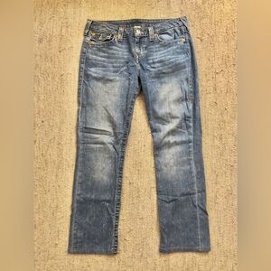 True Religion Size 29 Slim Straight Denim Jeans